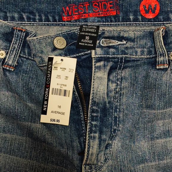 Stretch Blue Jeans - Picture 2 of 7